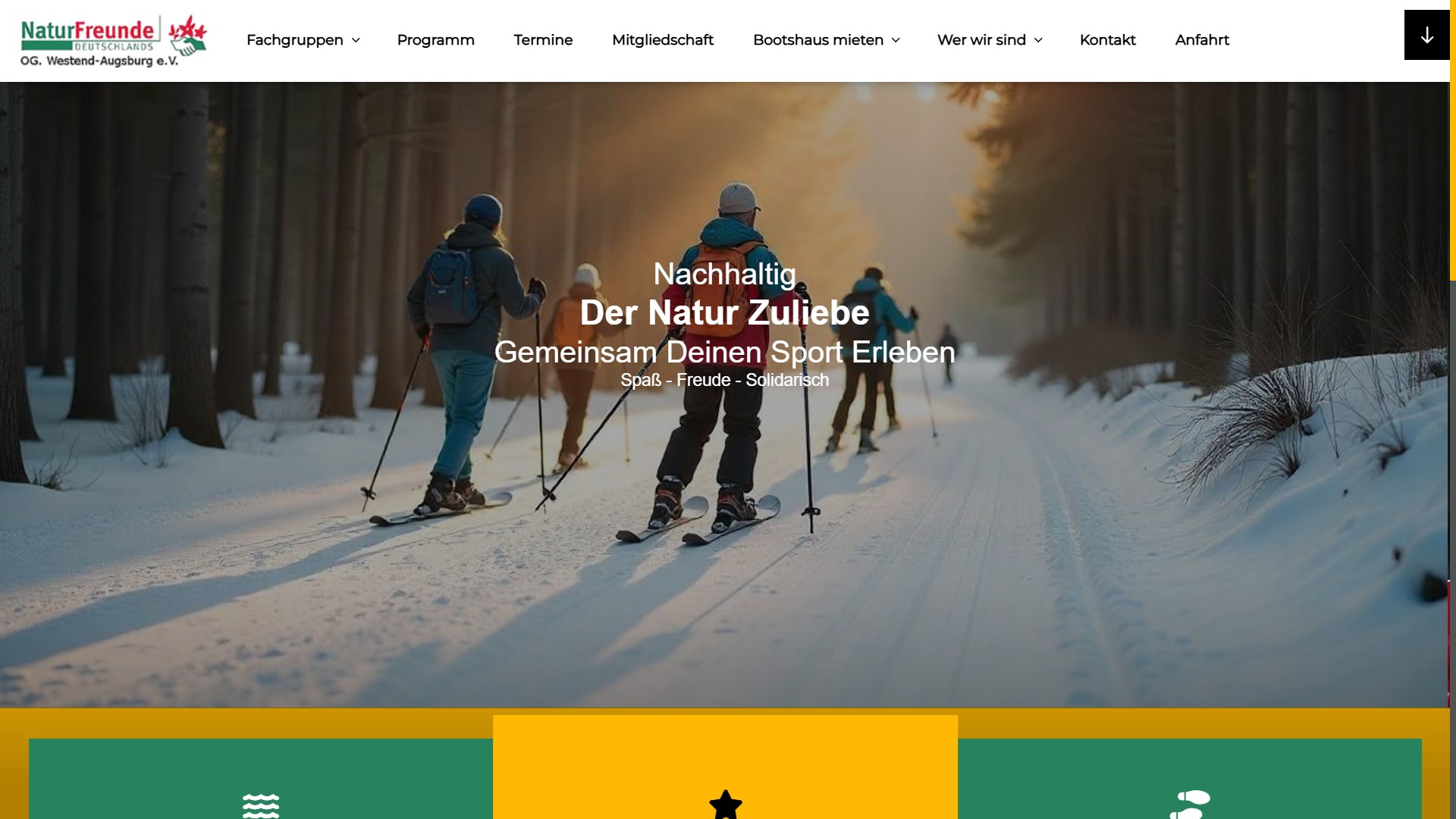 webdesign für Sportverein