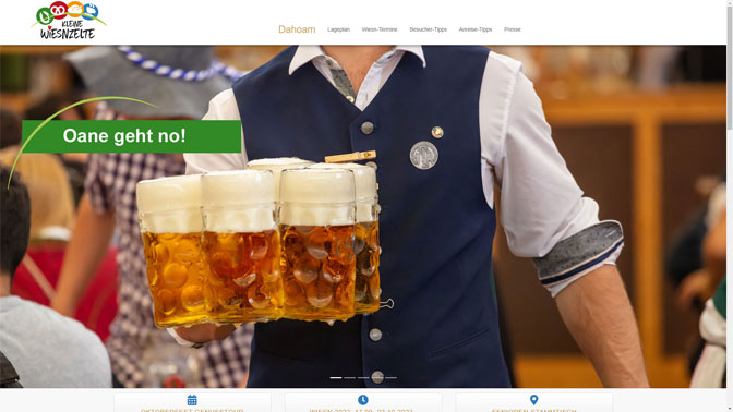 webdesign für Volksfest